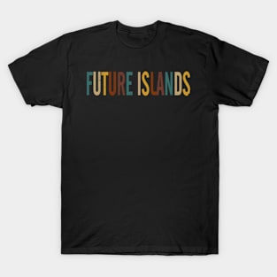 Retro Pattern Future 80s 90s Birthday Style Colorful T-Shirt